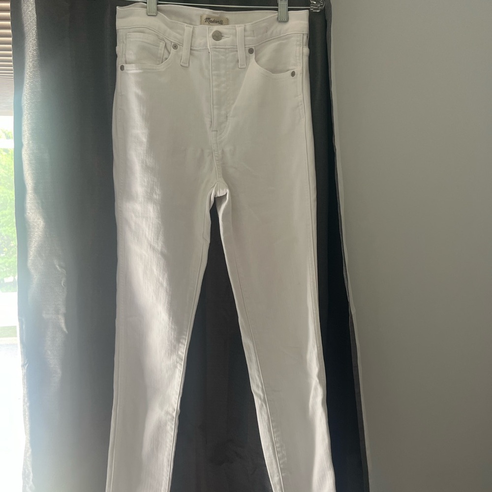 Madewell high rise skinny jeans